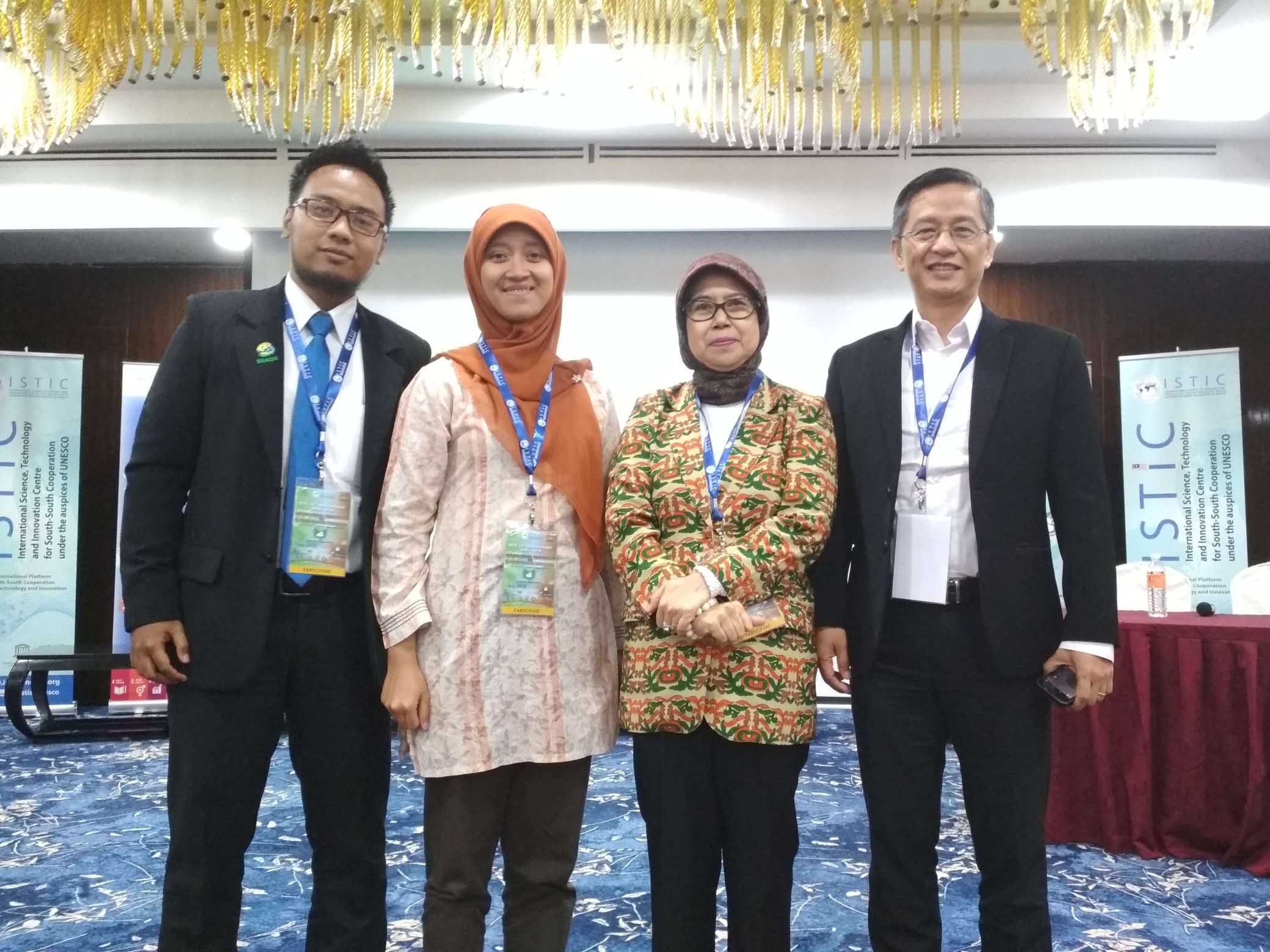 Congratulate from SEAQIS for ISTIC 10th Anniversary in International Conference on Climate Change Education