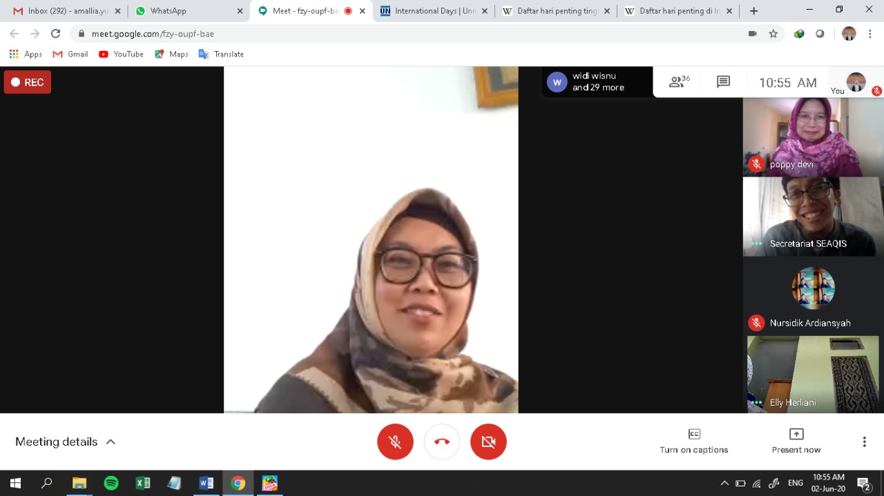 SEAQIS’ Halal-bi-Halal and Socialisation of the WFO (Work-from-Office) Policy