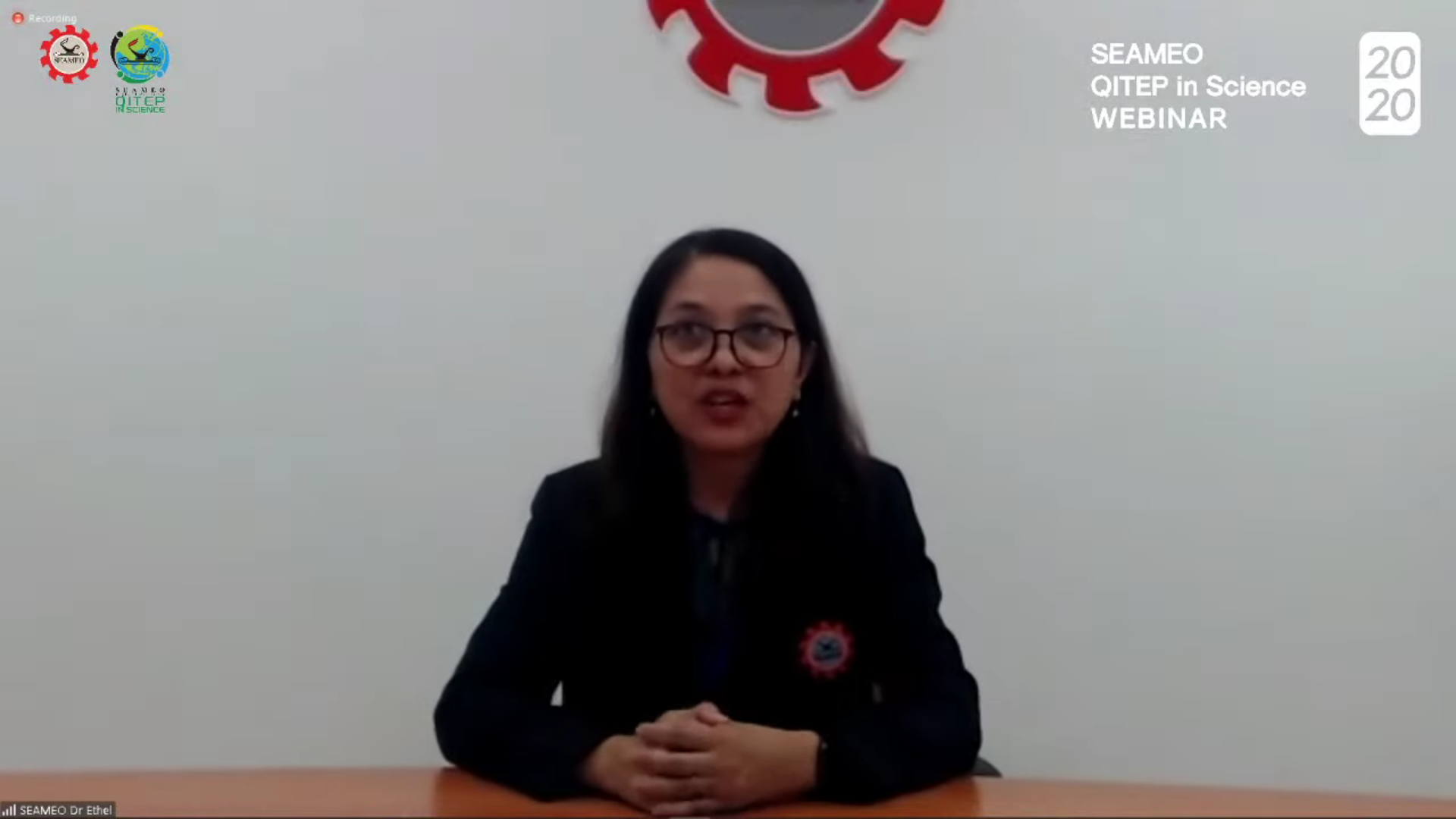 the announcement of the winners of the SEAQIS Undecafiesta competition by Dr. Ethel A.P. Valenzuela