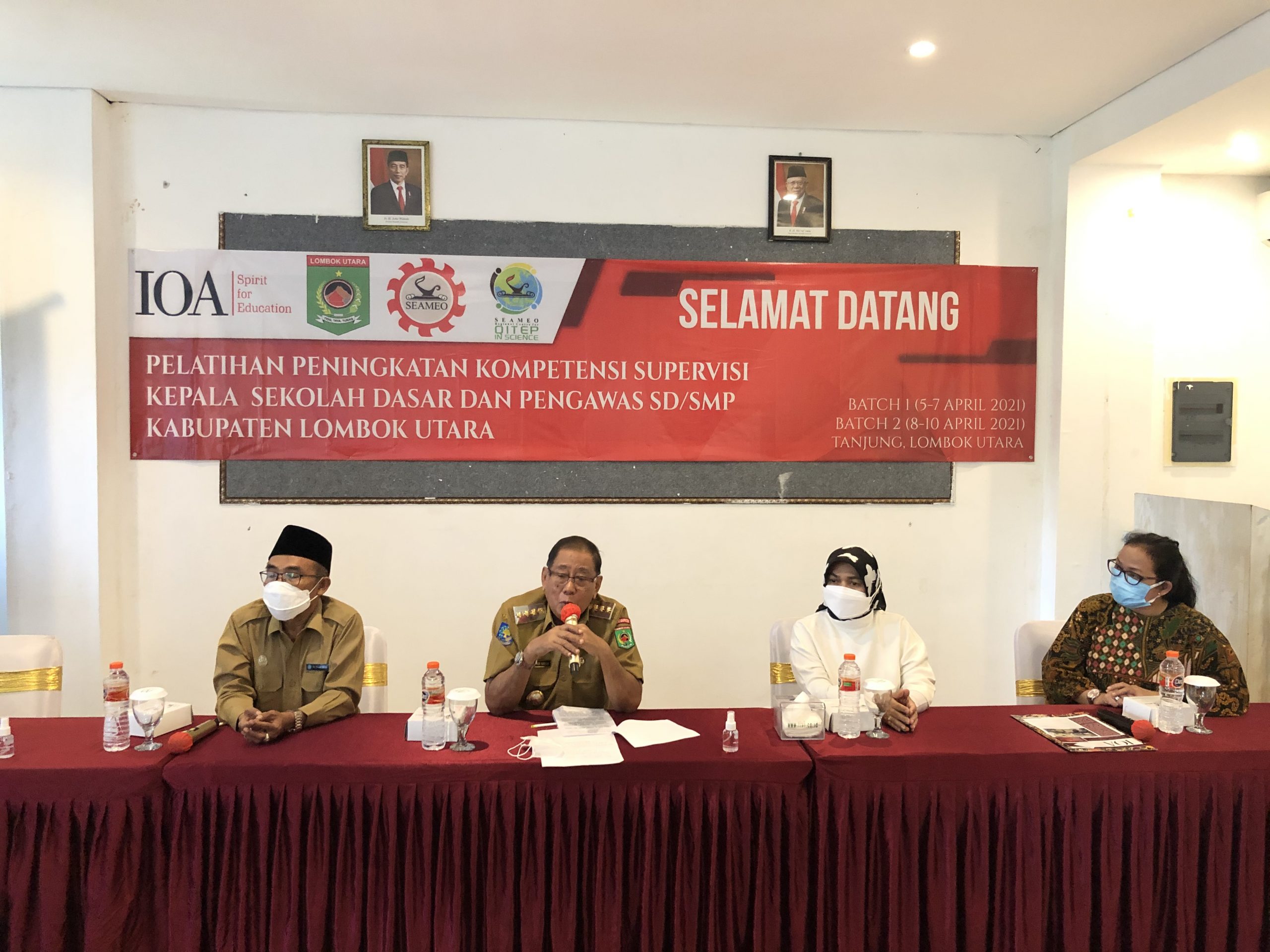 SEAQIS in Collaboration with Indonesian Overseas Alumni (IOA) Conducted Training on Classroom Supervision for Kindergarten, Primary, and Lower Secondary School Principals and Supervisors in North Lombok Regency