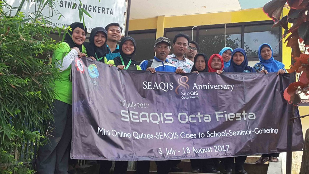 SEAQIS Octa Fiesta Anniversary Fun Event – Mini Online Quizes and Goes to School