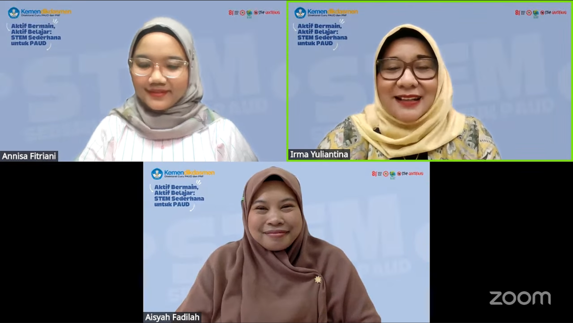 SEAQIS and Directorate of Early Childhood and Non-Formal Education Teachers Strengthen STEM Education through Teacher Development