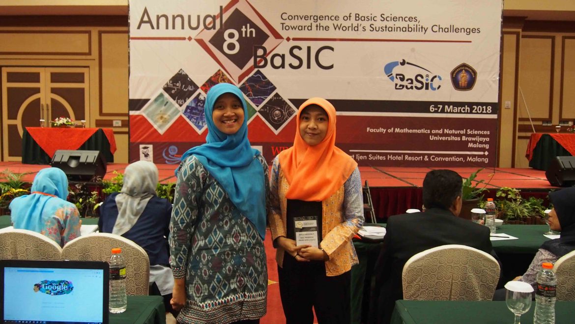 SEAQIS Research Dissemination on the 8th Annual Basic Science International Conference 2018