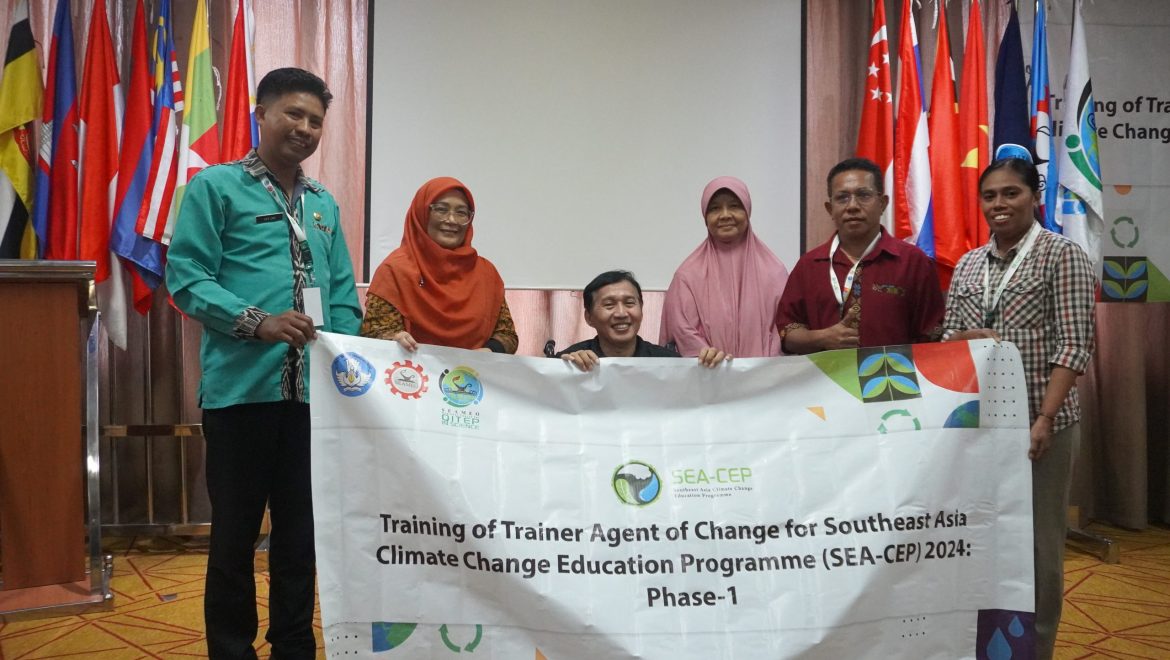 SEAQIS Empowers Change-Makers: Leading Climate Resilience through SEA-CEP 2024 Phase 1