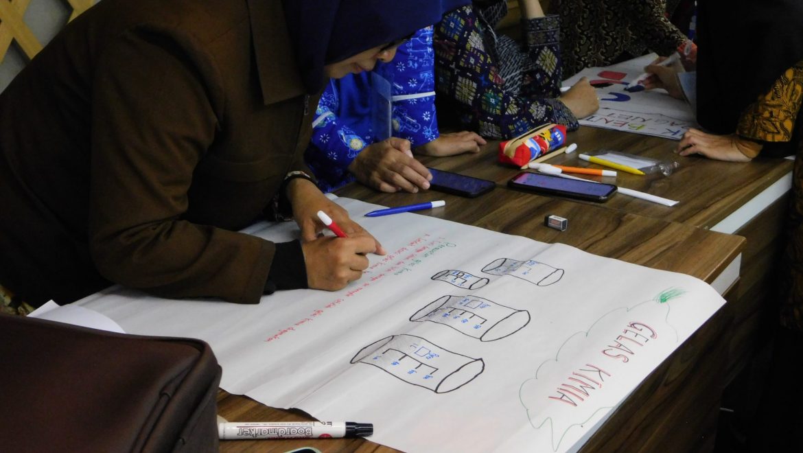 Training for Middle School Science Laboratory Personnel in Ogan Ilir Regency