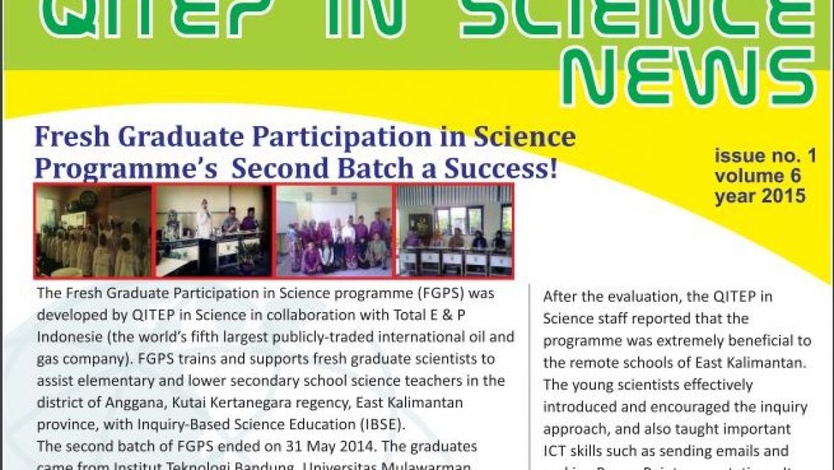 SEAQIS Newsletter Vol 6