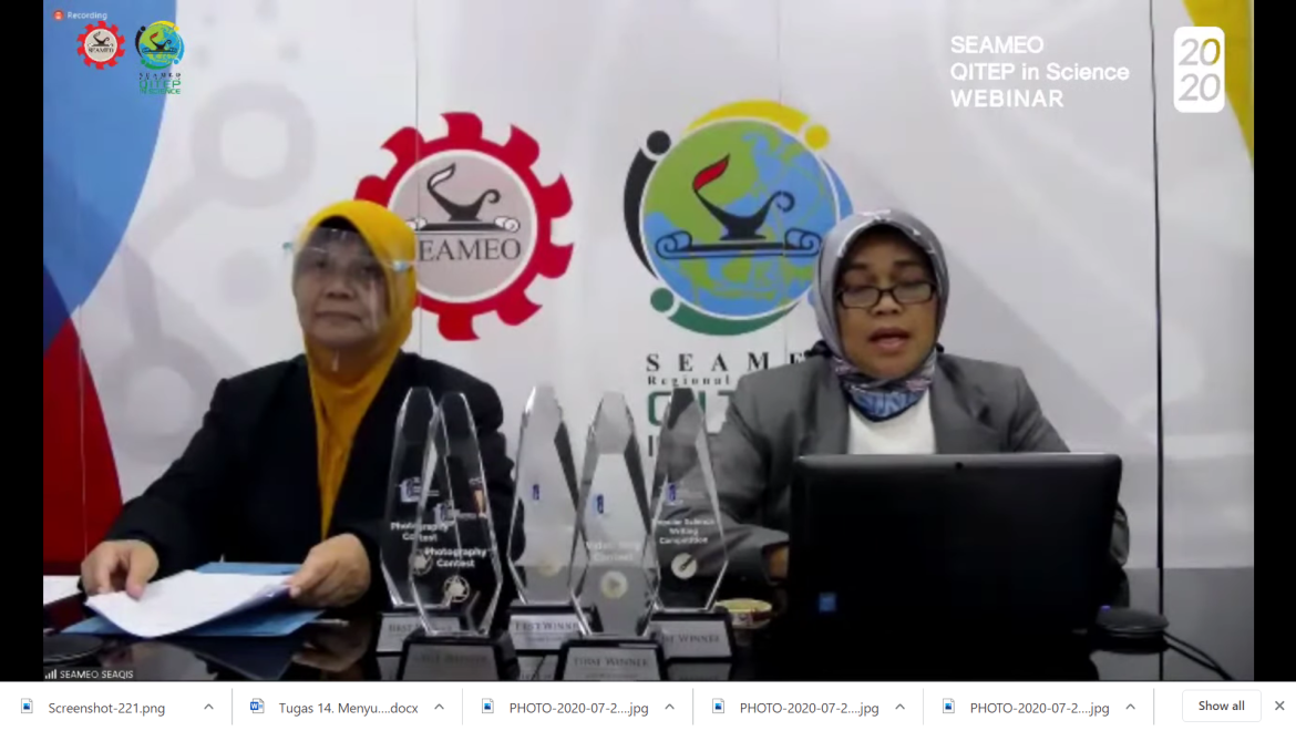 Webinar on Science Learning Innovation through Digital Technologies