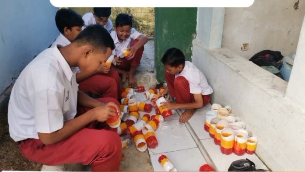 POS Plastik Menuju Sekolah Berketahanan Iklim, SDN Karangpawitan V, Karawang