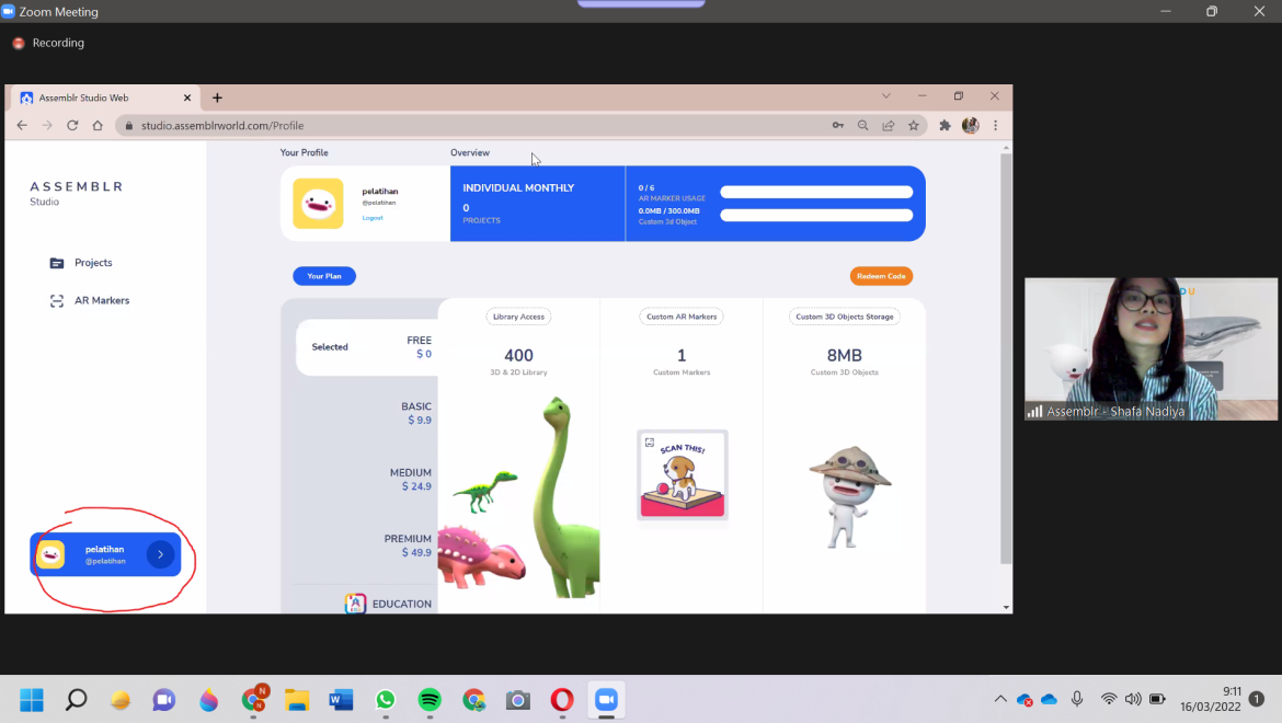 Training on The Implementation of Augmented Reality (AR) in Learning