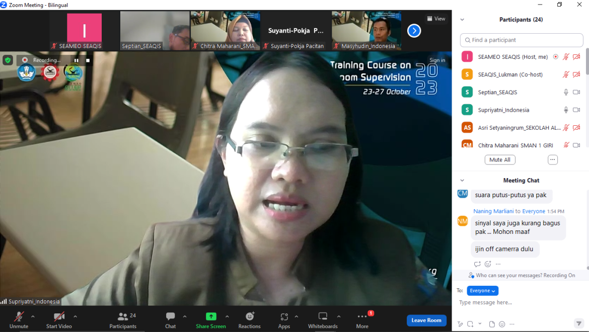 Path to Excellence in Science Classroom Supervision: A Glimpse of SCS 2023